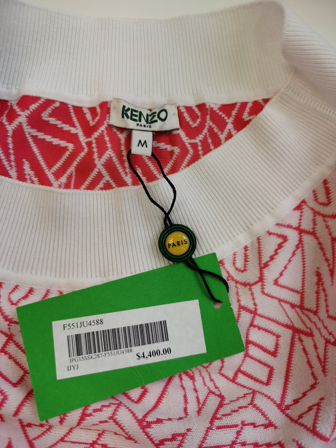 Kenzo Logo 高腰針織迷你裙Kenzo Logo High-Waisted Knit Mini Skirt