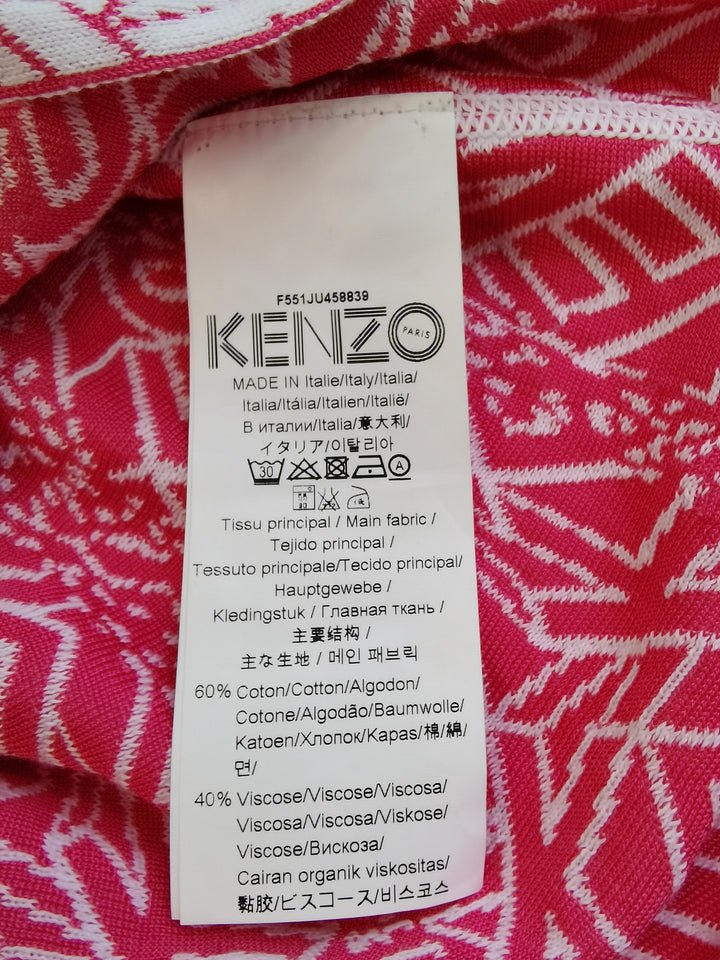 Kenzo Logo 高腰針織迷你裙Kenzo Logo High-Waisted Knit Mini Skirt