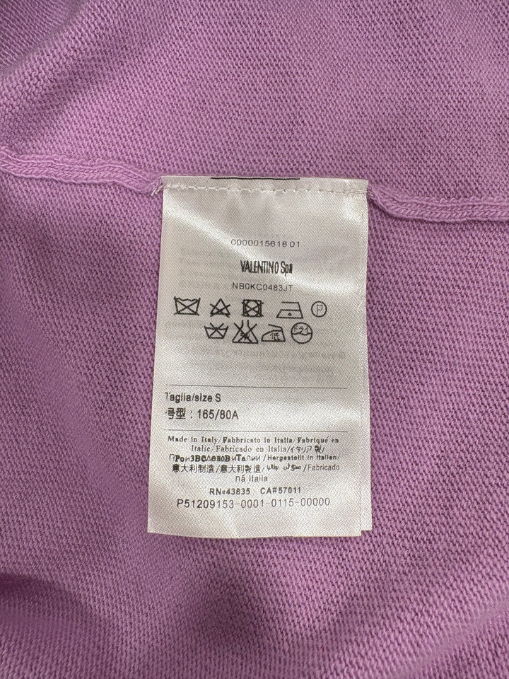 Valentino紫色針織毛衣 Valentino purple knit sweater