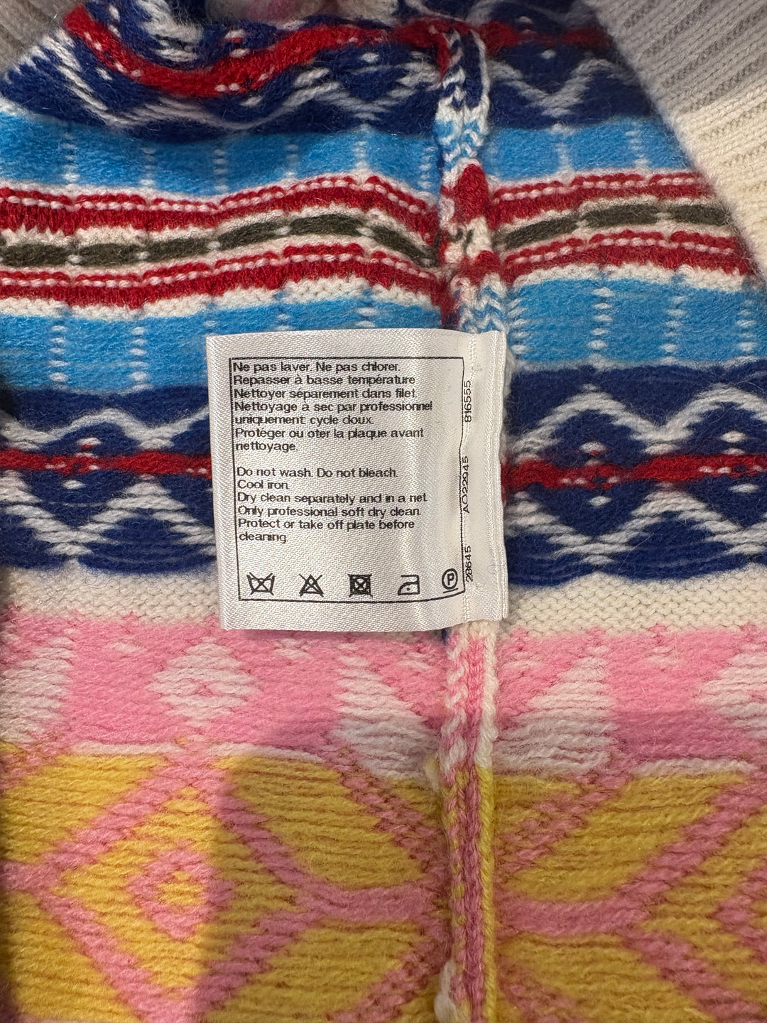 CHANEL 經典圖騰針織毛衣 CHANEL classic pattern knit sweater
