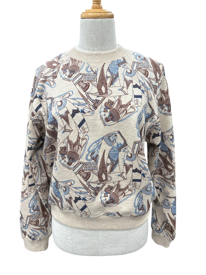 Hermès長袖圖案上衣 Hermès Long-Sleeved Graphic Top