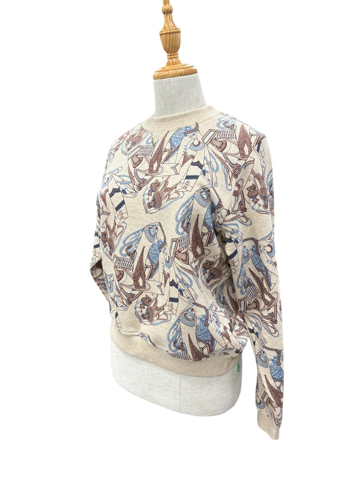 Hermès長袖圖案上衣 Hermès Long-Sleeved Graphic Top