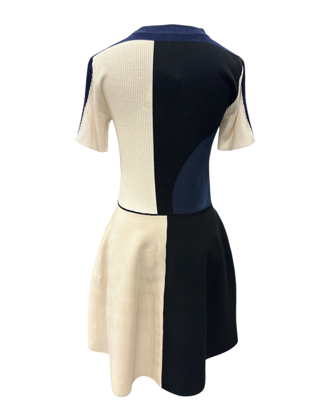 路易威登 拼色短袖 連身裙 
Louis Vuitton Color Block Short Sleeve Dress
