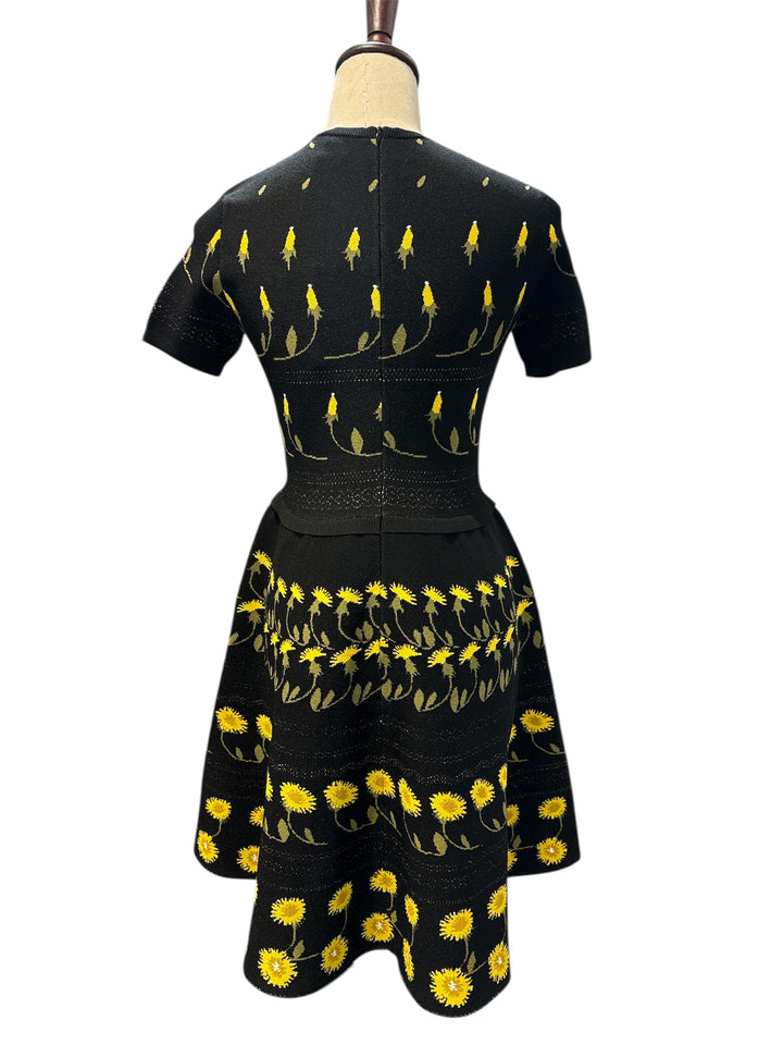 Valentino鄒菊花針織連身裙 Valentino Chrysanthemum Knit Jumpsuit