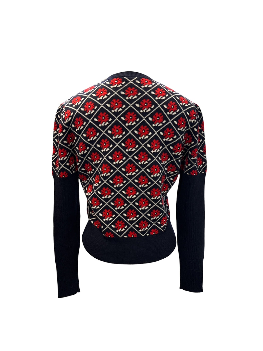 MIU MIU 花卉針織開襟外套 MIU MIU Floral Knit Cardigan